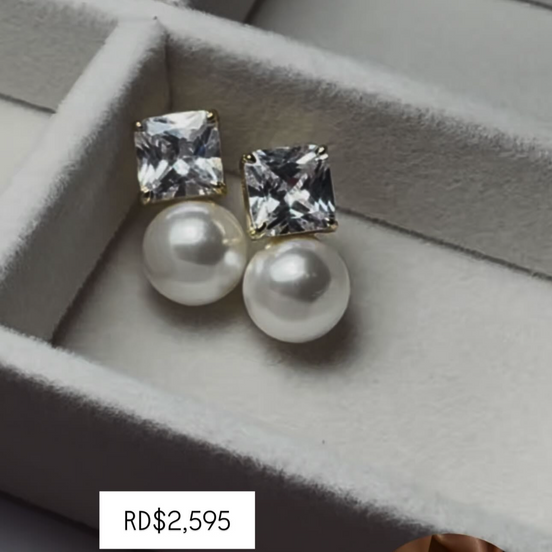 Aretes Perla