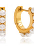 Argollas de perlitas