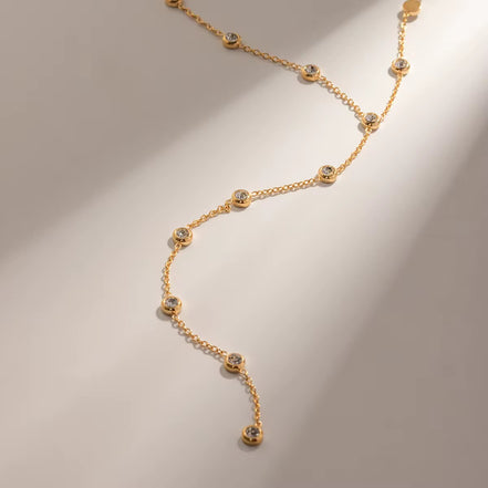 Cadena Lariat Sparkle