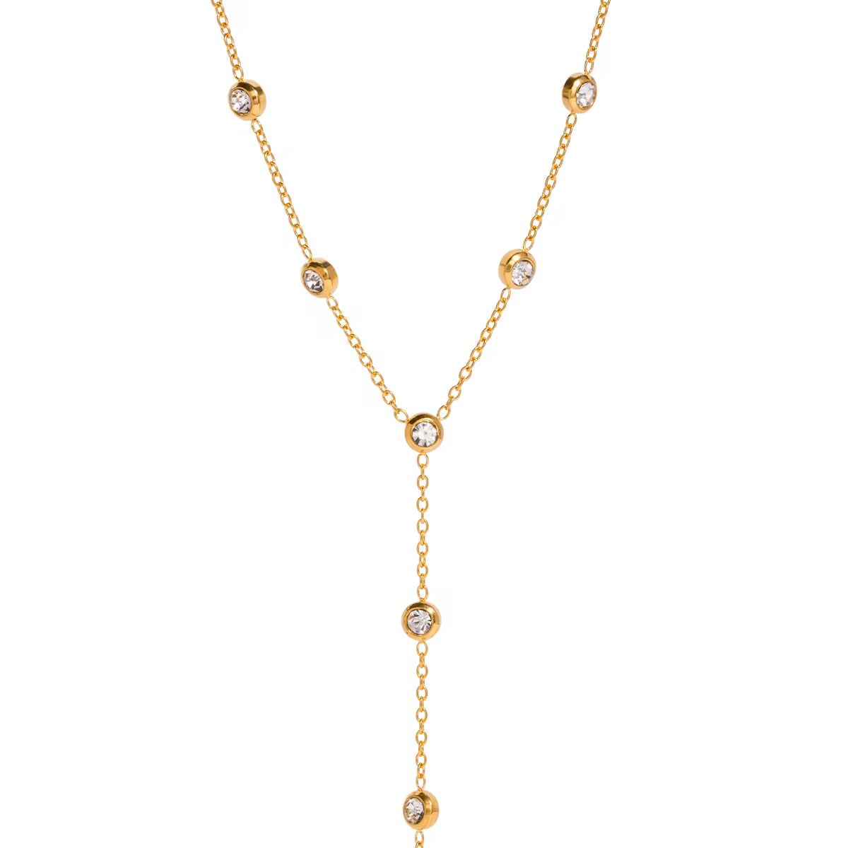 Cadena Lariat Sparkle