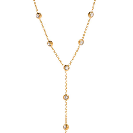 Cadena Lariat Sparkle