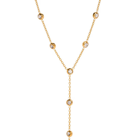 Cadena Lariat Sparkle