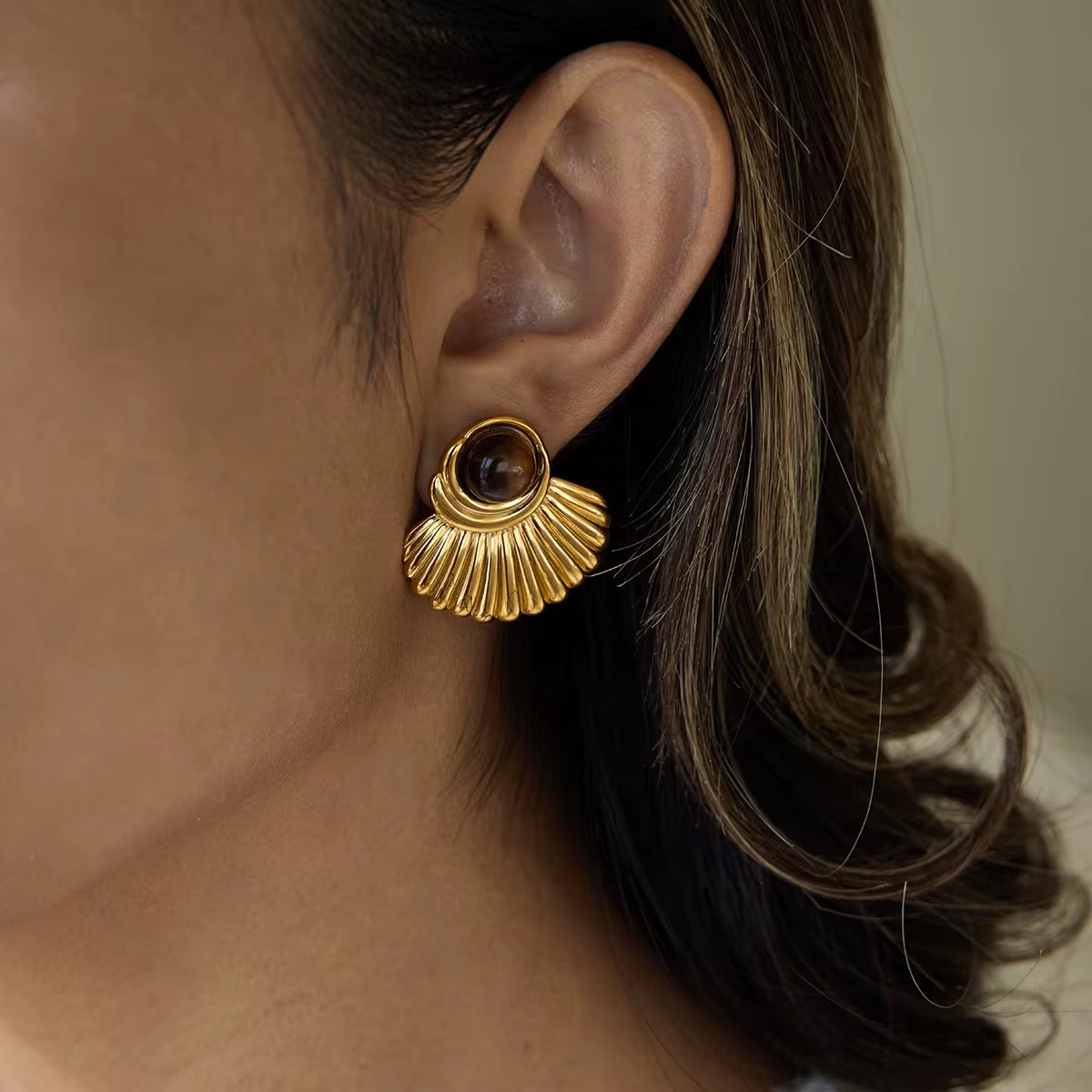 Amber Earrings