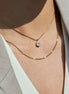 Cadena Zirconia doble
