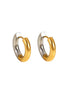 Mini hoops doble tono