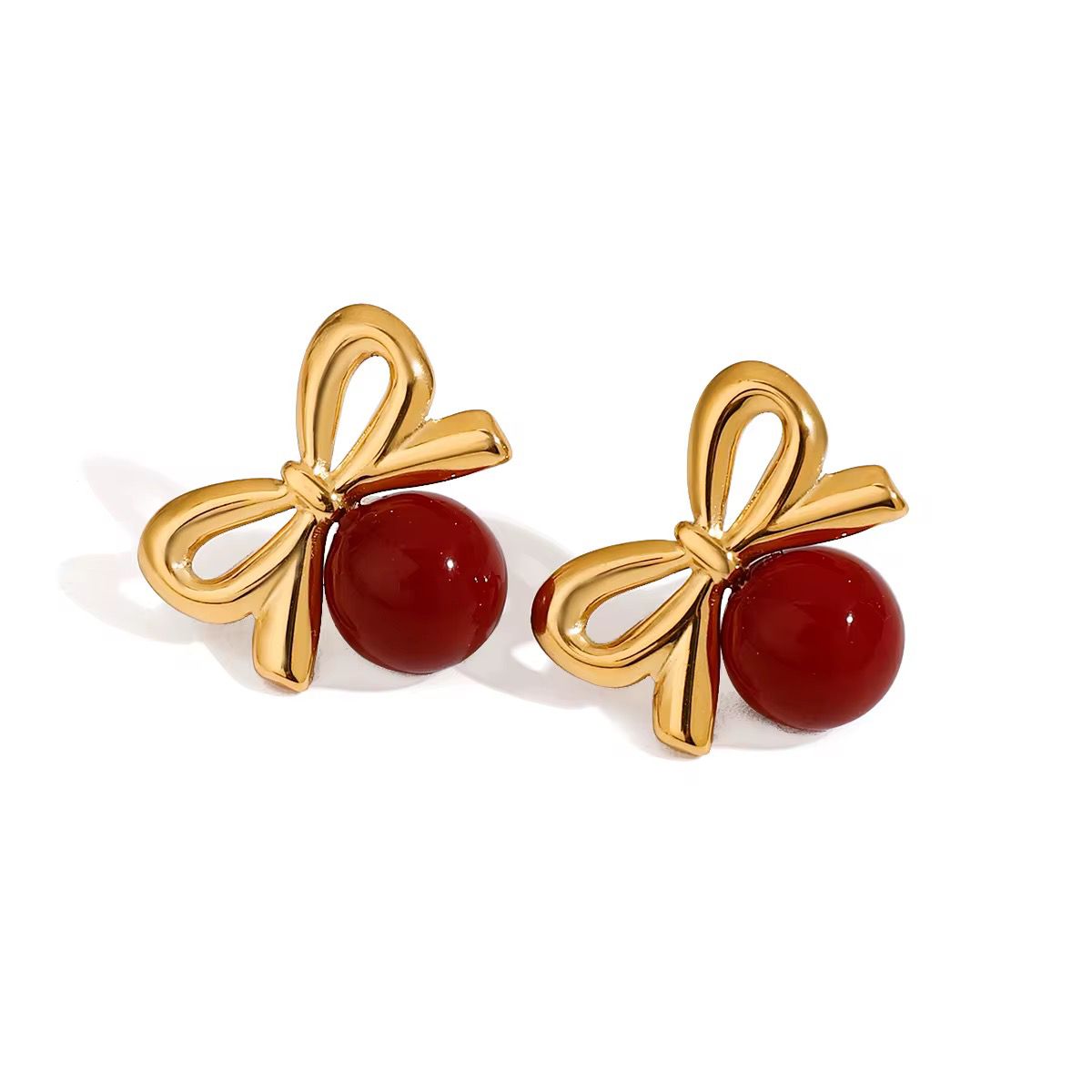 Bow earrings