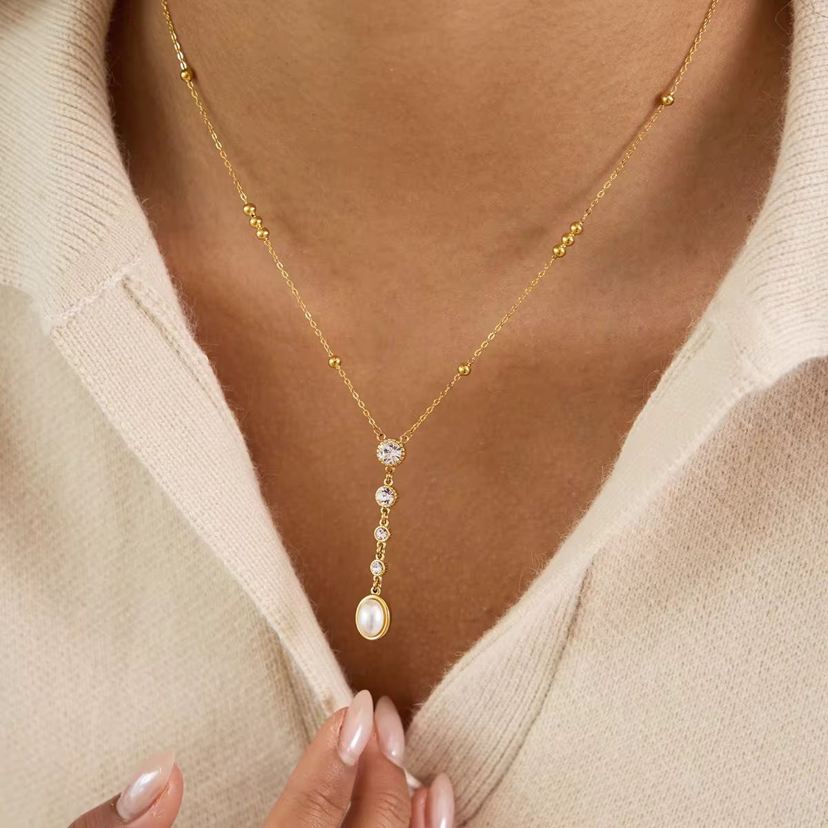 Cadena White Pearl