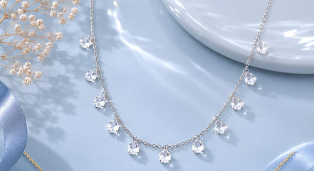 Cadena Clear Zirconias
