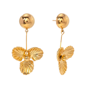 Aretes flor